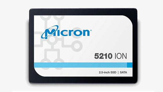  美光 Micron 5210 QLC SATA SSD
